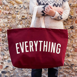 Everything Really Big Bag - Burgundy