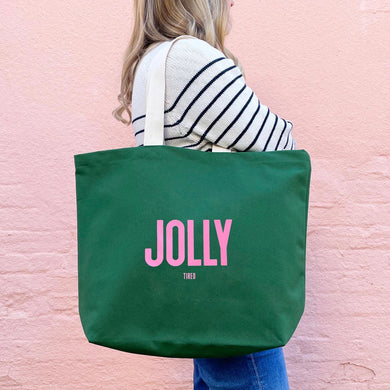 Jolly (Tired) Green Tote Bag