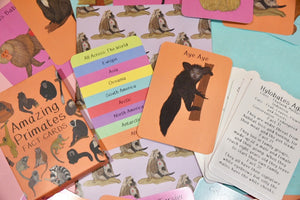 Amazing Primates Fact Cards