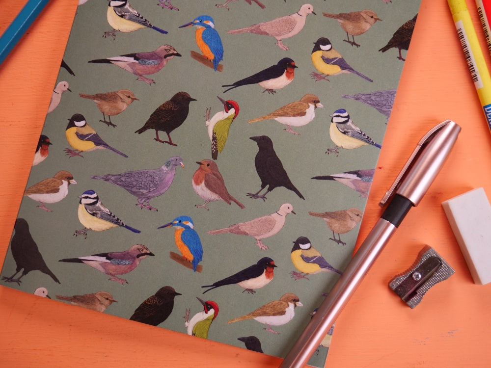 British Birds A5 Notebook