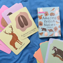 Amazing British Nature Pairs Card Game