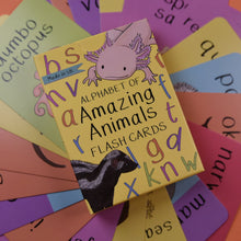 Alphabet Of Amazing Animals Flash Cards