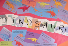 Alphabet Of Amazing Dinosaurs Flash Cards