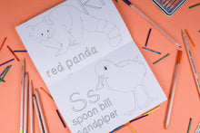 Alphabet Of Amazing Animals Colouring Book