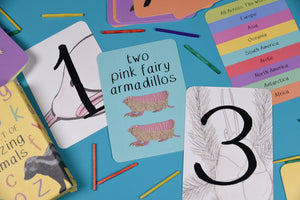 Alphabet Of Amazing Animals Flash Cards