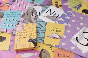 Alphabet Of Amazing Animals Flash Cards