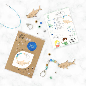 Make Your Own Shark Keyring Kit