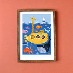 Submarine A4 Print