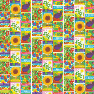 Seed Packets Wrapping Paper