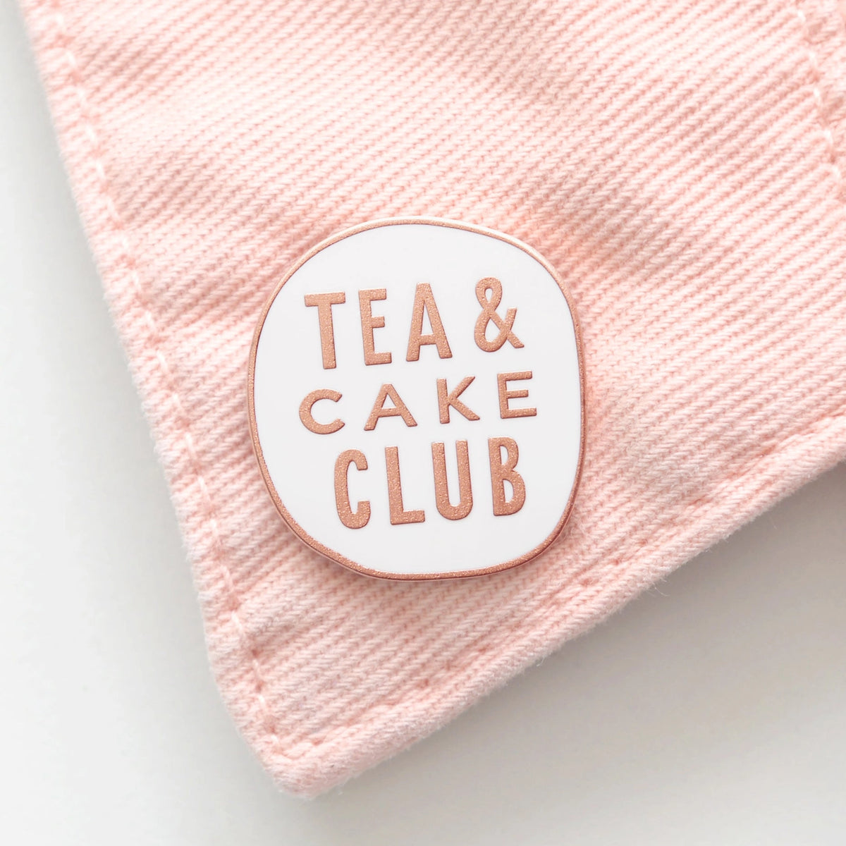 Tea & Cake Club Enamel Badge
