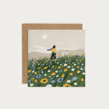 Spring Walk Greeting Card