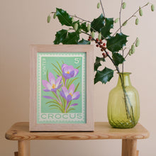 A5 Crocus Print