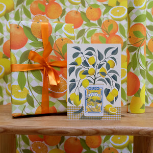 Citrus Wrapping Paper