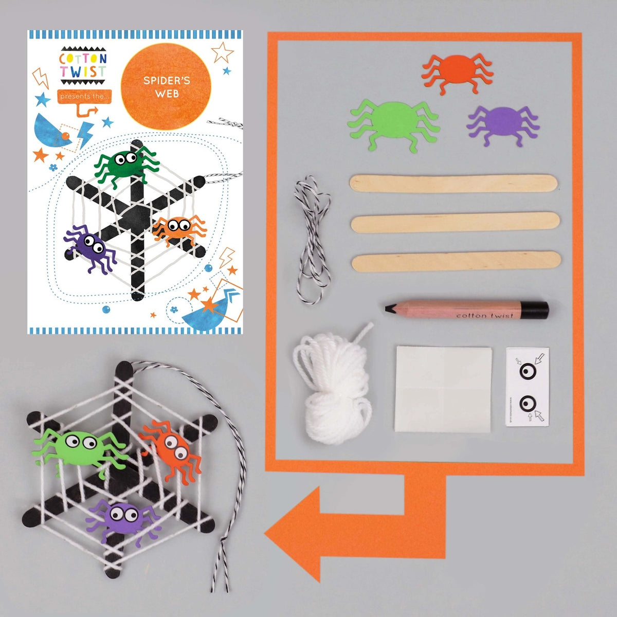 Make Your Own Spider's Web Kit