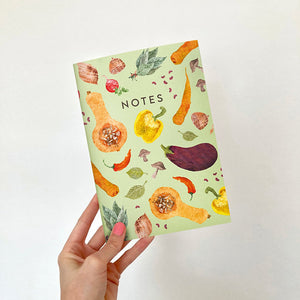 A5 Vegetable Notebook