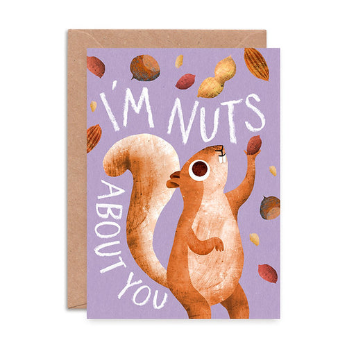 Nuts About You Greeting Card