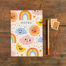 A5 Weather Faces Notebook