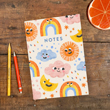 A5 Weather Faces Notebook