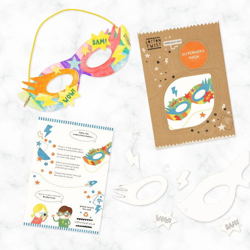 Make Your Own Superhero Mask Kit