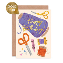 Haberdashery Birthday Card