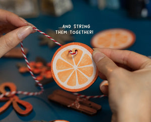 Spiced Orange Christmas Garland Kit