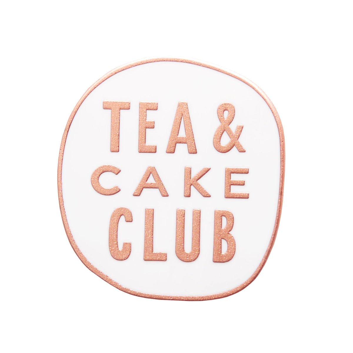 Tea & Cake Club Enamel Badge
