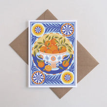 Orange Bowl Greetings Card