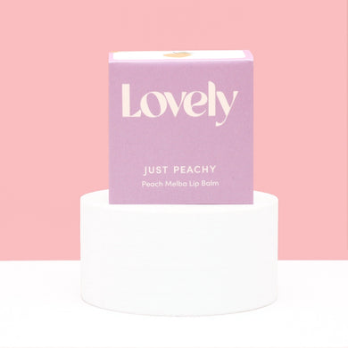 Just Peachy, Peach Melba Lip Balm