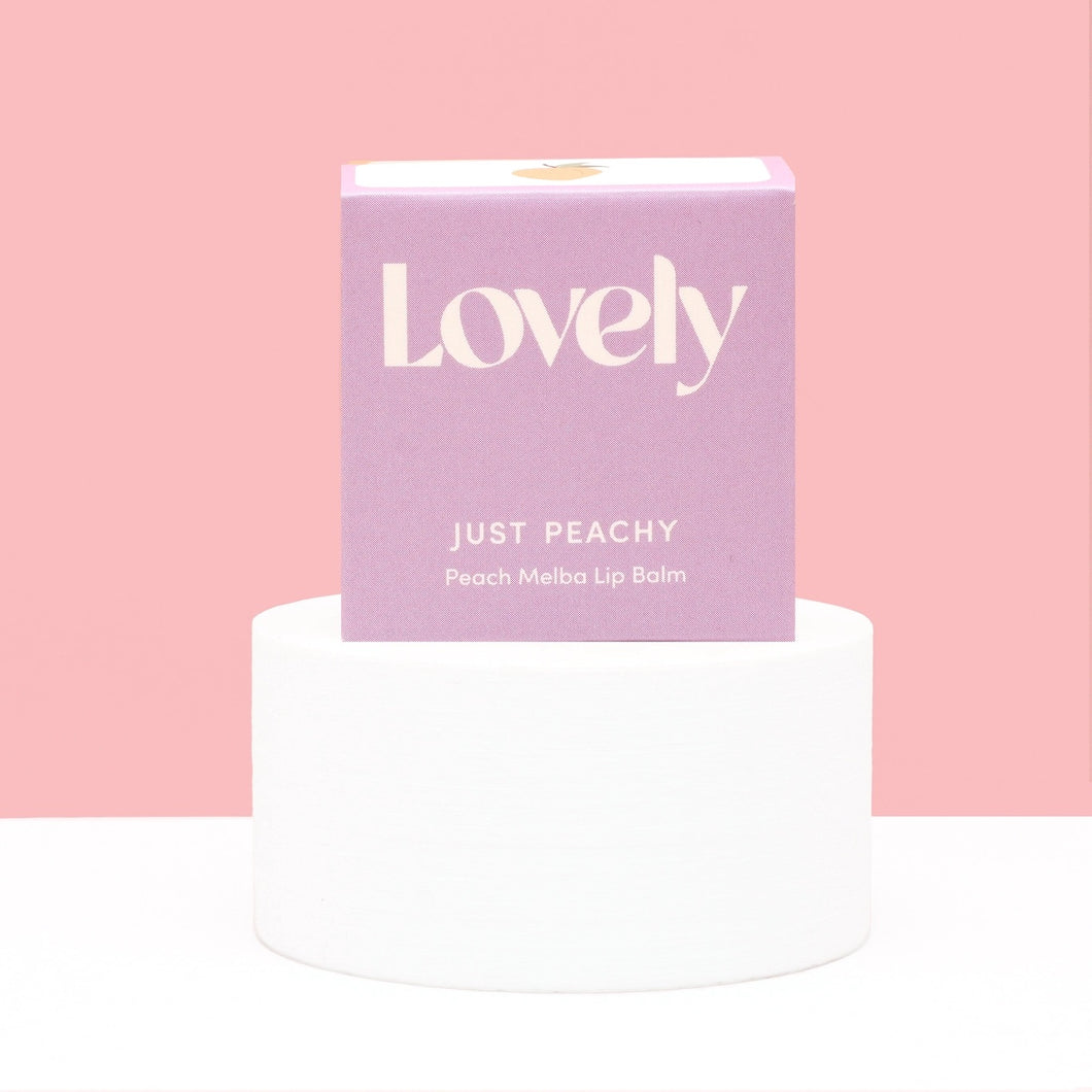Just Peachy, Peach Melba Lip Balm