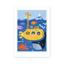 Submarine A4 Print