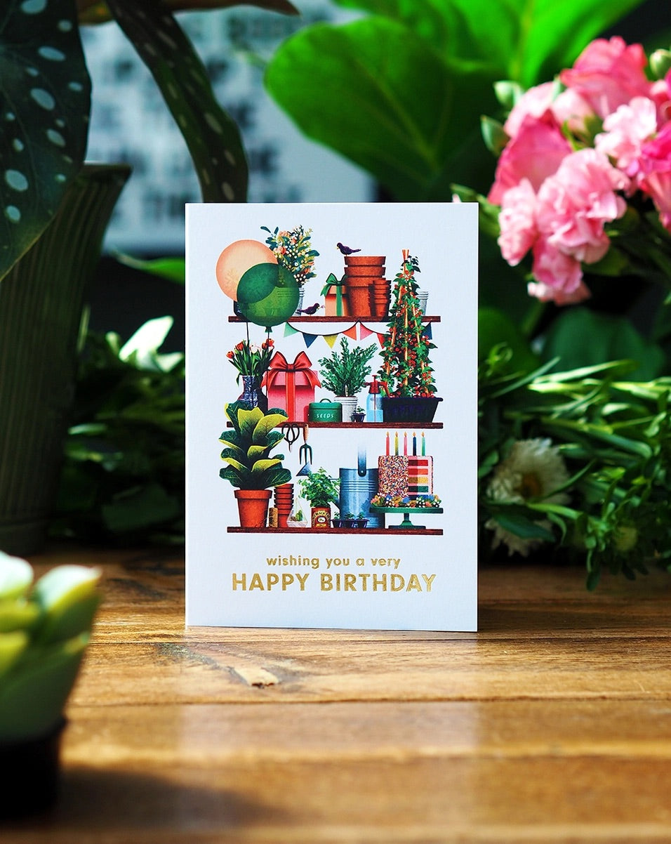 Gardening Birthday Card