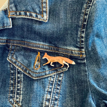 Fox Pin Badge