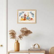 Animal Musicians A4 Print