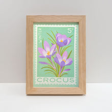 A5 Crocus Print