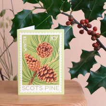 Scots Pine Greetings Card