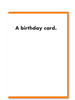 A Birthday Card