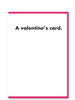 A Valentine's Card