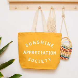 Sunshine Appreciation Society Tote Bag
