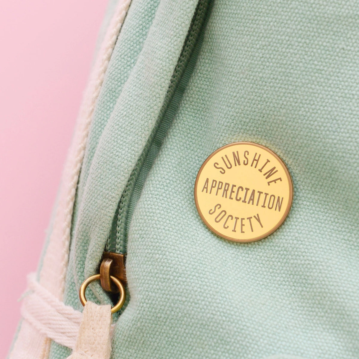 Sunshine Appreciation Society Enamel Pin Badge