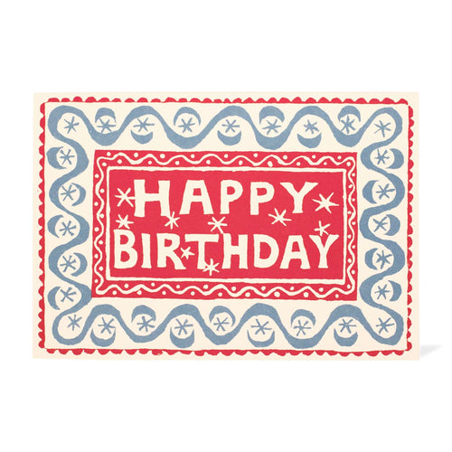 Waves Happy Birthday Card