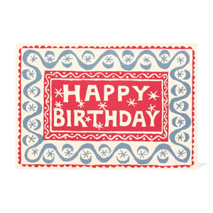 Waves Happy Birthday Card