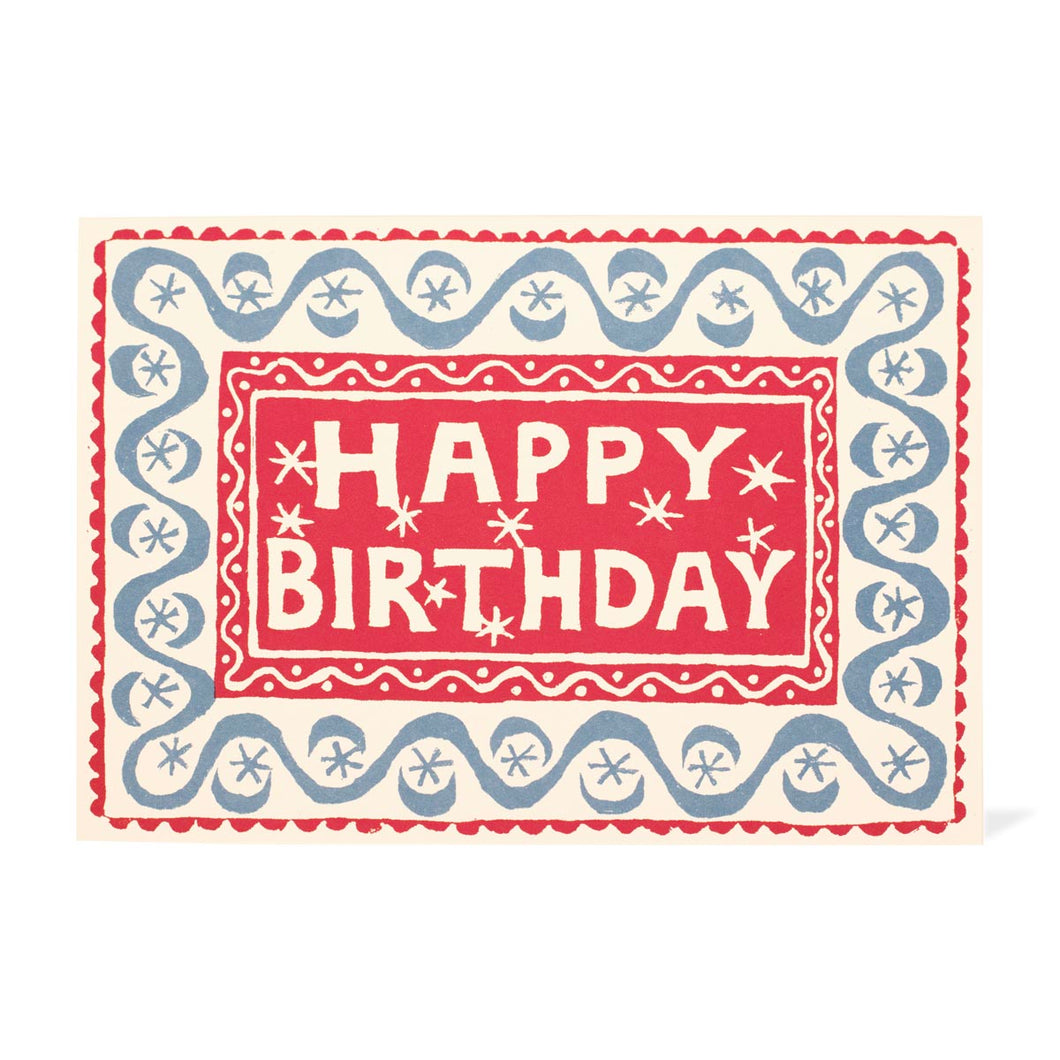 Waves Happy Birthday Card