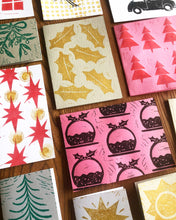 Block Printed Christmas Crackers, Cards or Wrapping Paper - Thursday 21st November 10am