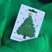 Christmas Tree Iron On Patch