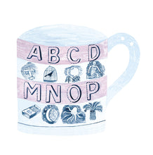 Pottery Bunting, 6 Hanging Mugs