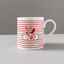 Striped Cyclist Mug