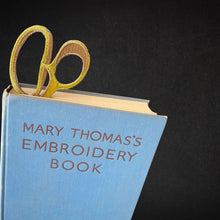 Scissors Embroidered Bookmark