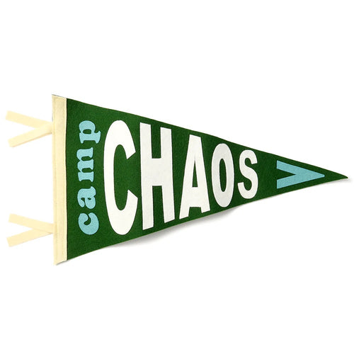 Camp Chaos Pennant Flag