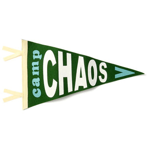 Camp Chaos Pennant Flag