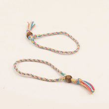 Friendship bracelet made with Cotton Twist kit